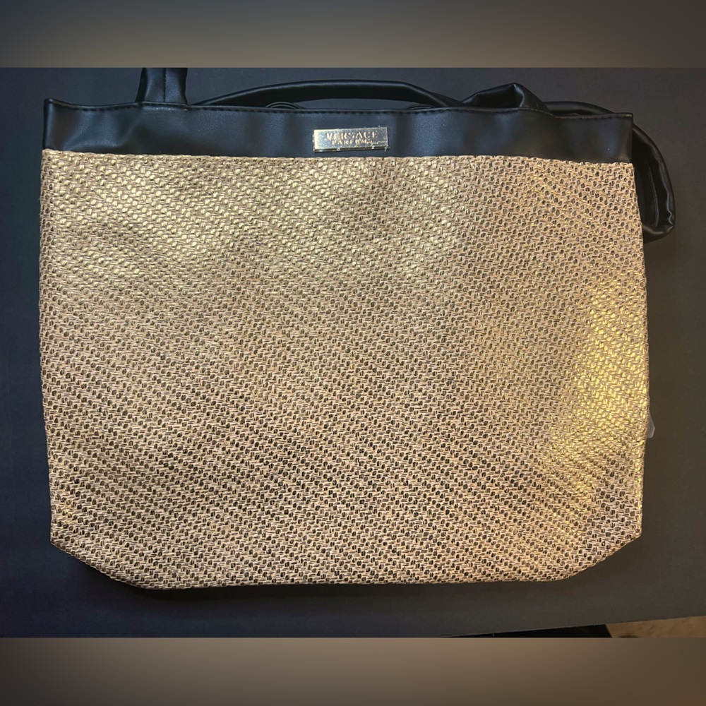 Versace parfums large bag